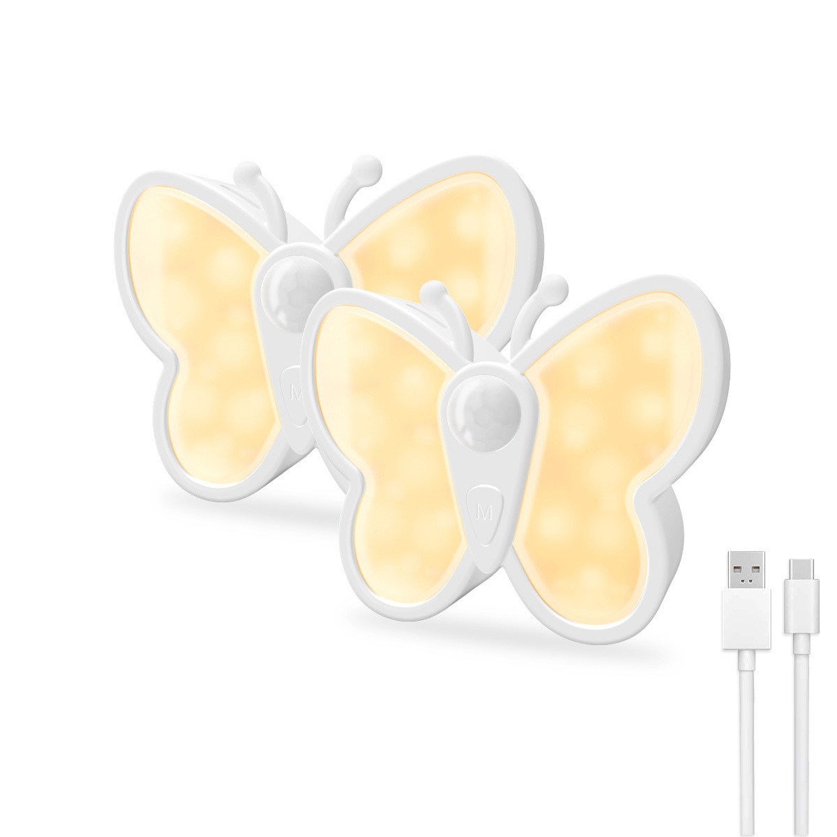 HCP258  蝴蝶三色人体感应灯